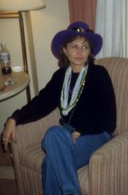 Lana at Mardis Gras 1999