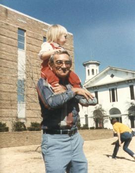 Grandpa Jimmy with Amy